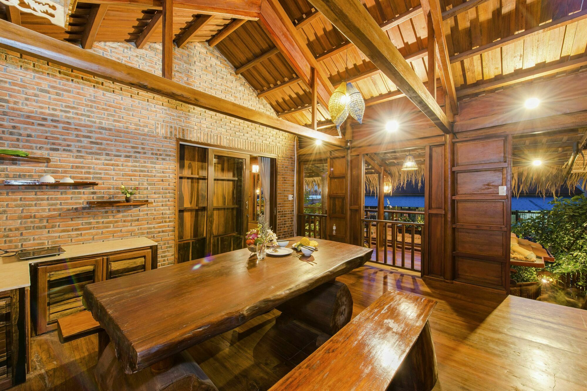 Wooden Lodge Homestay Hoian Хоян Екстер'єр фото